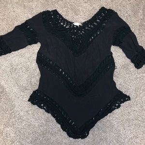 comfy black sweater